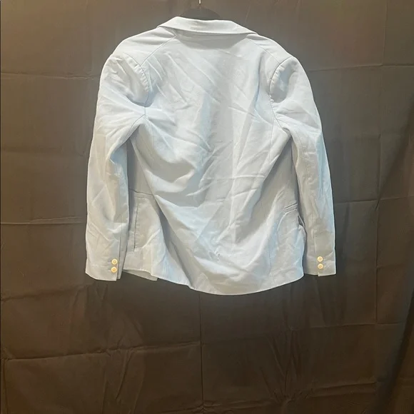 Black Halo Light Blue Blue Hugo Blazer with White Buttons - Picture 8 of 8